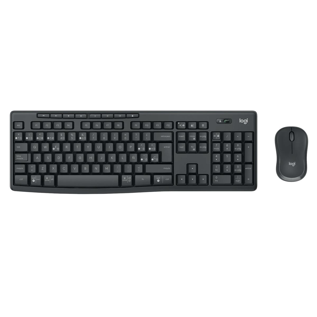 LOGITECH - Kit Teclado y Mouse Inalambrico Logitech MK370 For Bussiness