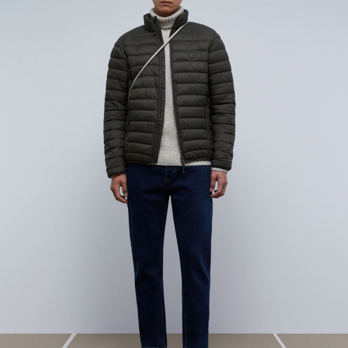 SCALPERS - Chaqueta Acolchada Calavera Khaki