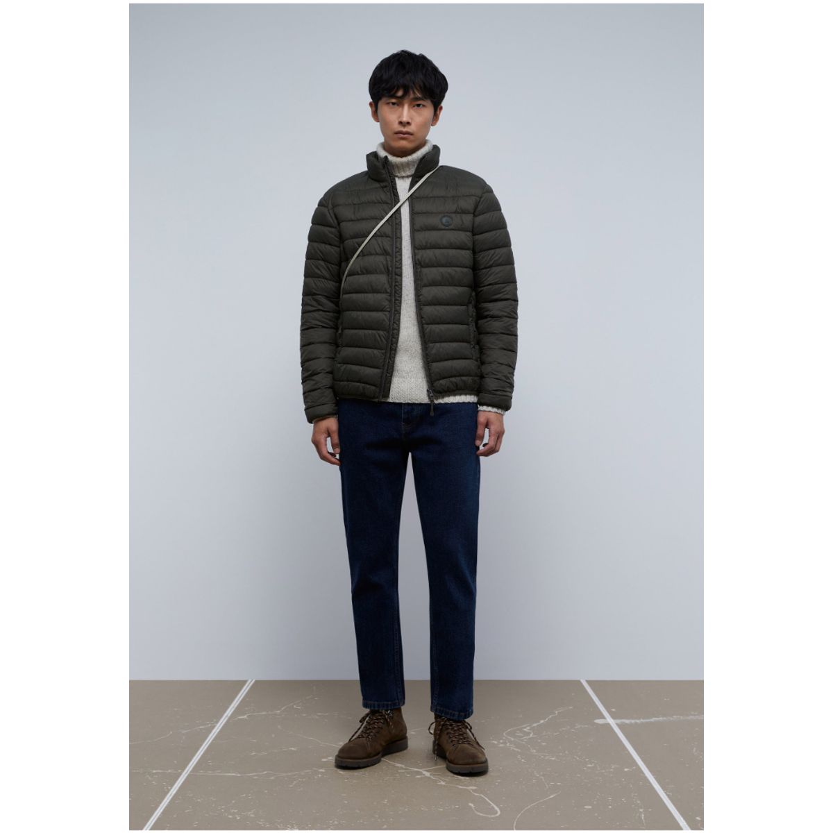 SCALPERS - Chaqueta Acolchada Calavera Khaki