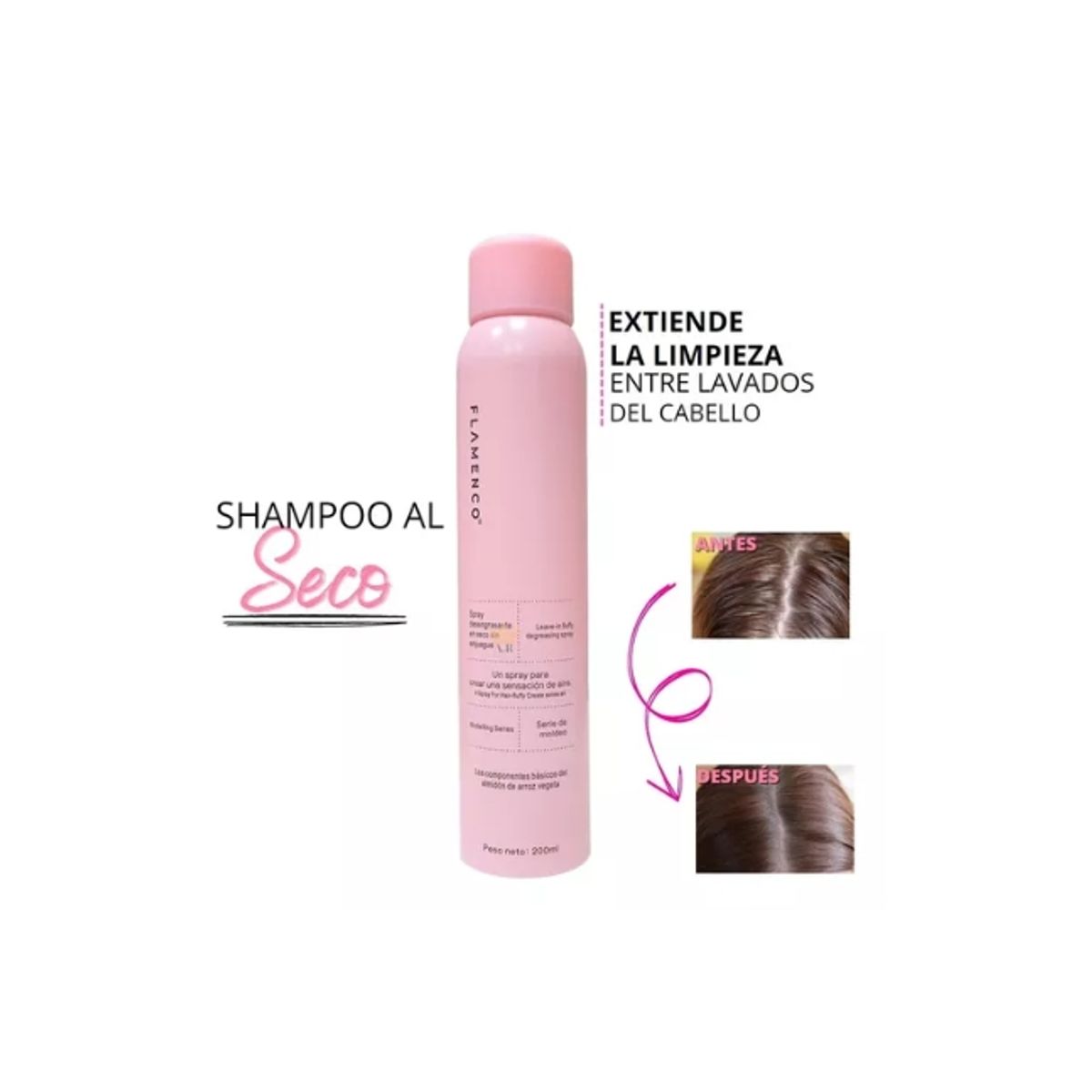 FLAMENCO - Shampoo En Seco No Graso Flamenco 200ml