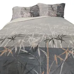 ILLUSIONS - Plumón Coral 2 Plazas Marca Con Fundas Bamboo