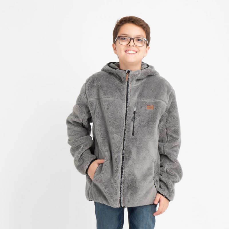 O'NEILL - POLERON CHIPORRO NORRIS ZIP GRIS OSCURO