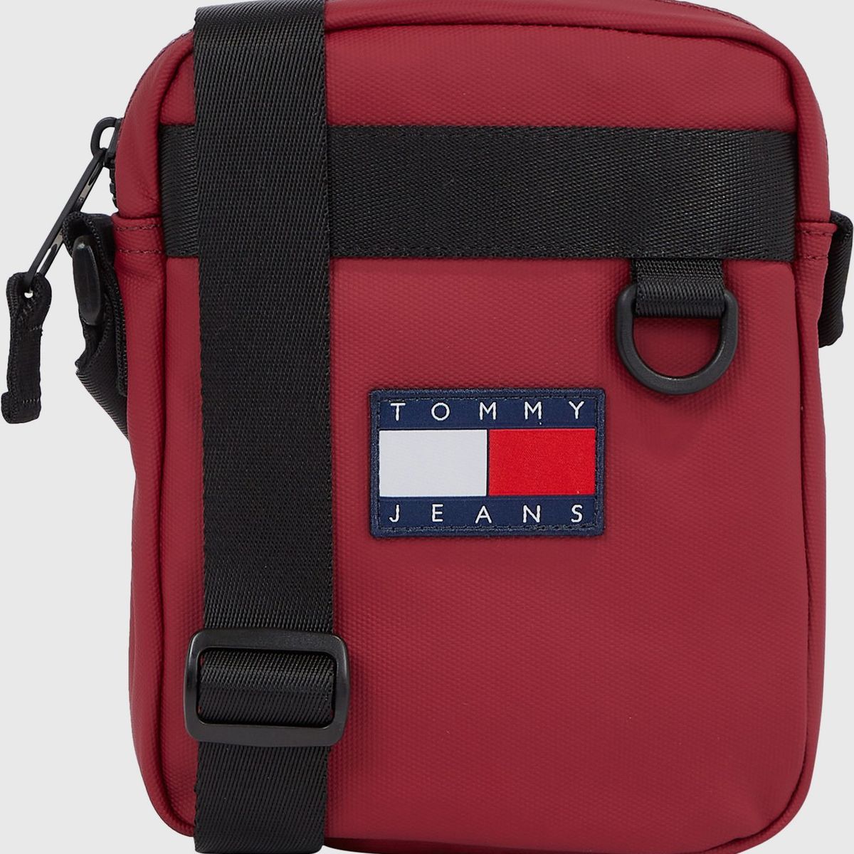 TOMMY HILFIGER - Bolso Reporter Elevated Con Parche Rojo Tommy Hilfiger