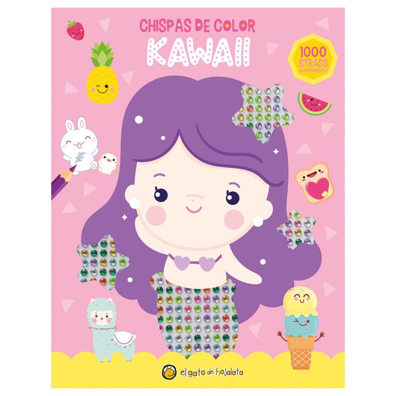 EDITORIAL GUADAL - LIBRO Chispas De Color: Kawaii
