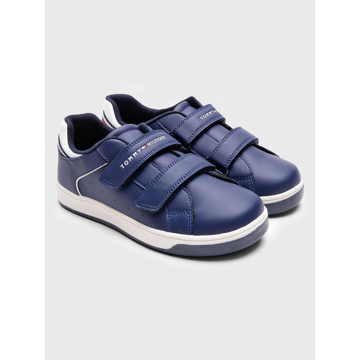 TOMMY HILFIGER - Zapatillas Con Velcro Solid Niño Azul Tommy Hilfiger