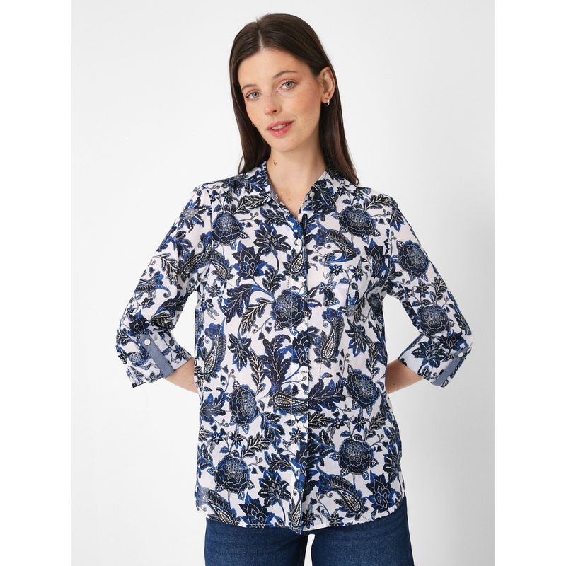 TOMMY HILFIGER - Camisa Diseño Floral Multicolor Tommy Hilfiger