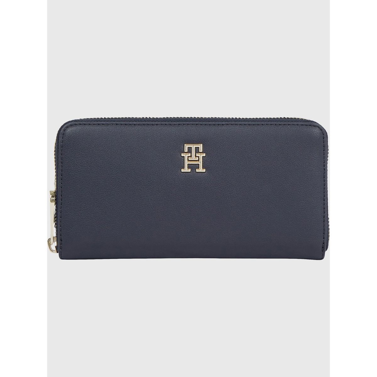 TOMMY HILFIGER - Billetera Grande Poppy Monogram Azul Tommy Hilfiger
