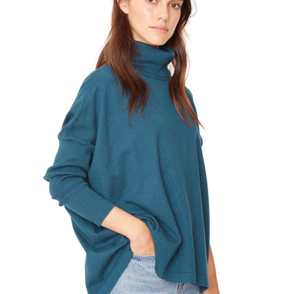 JACINTA TIENDA - Chaleco Manuela III petróleo Jacinta Tienda
