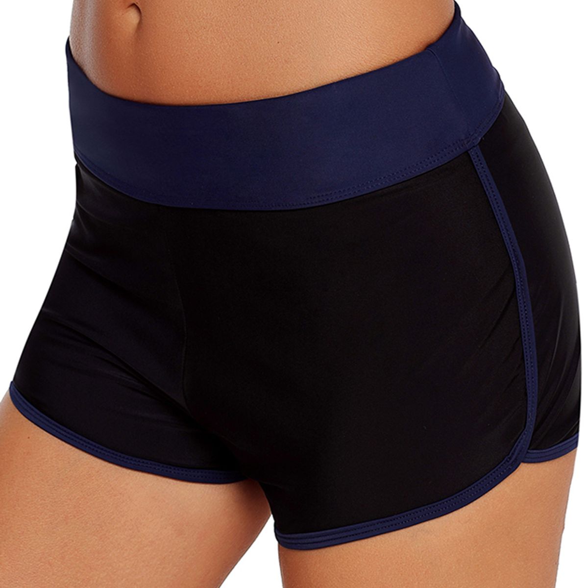 GLORIAHOON - Short De Baño Deportivo Mujer Azul Gloriahoon
