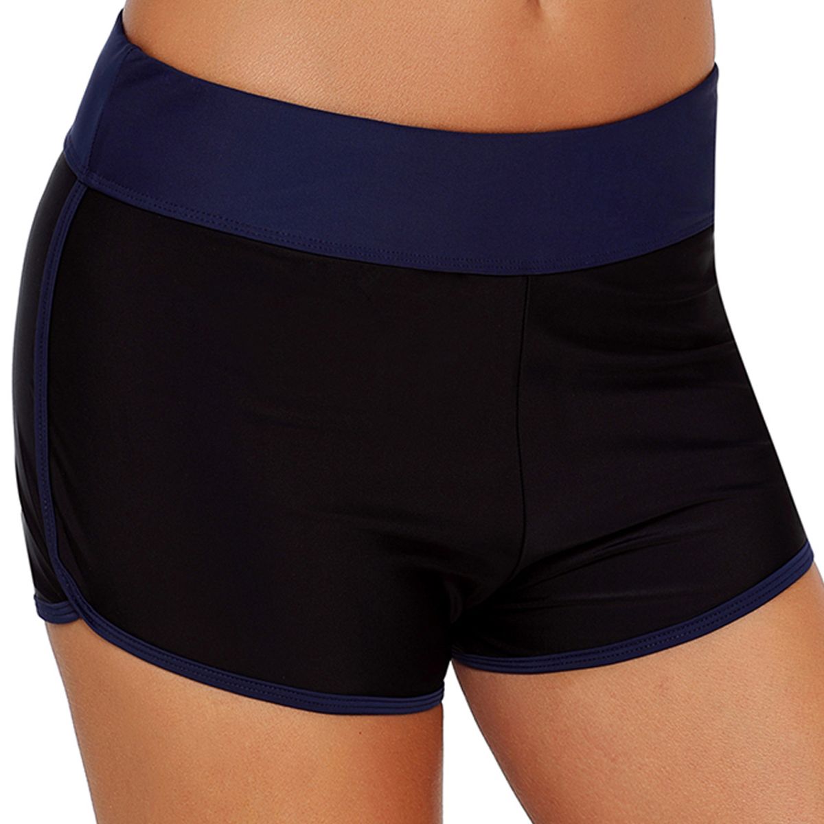 GLORIAHOON - Short De Baño Deportivo Mujer Azul Gloriahoon