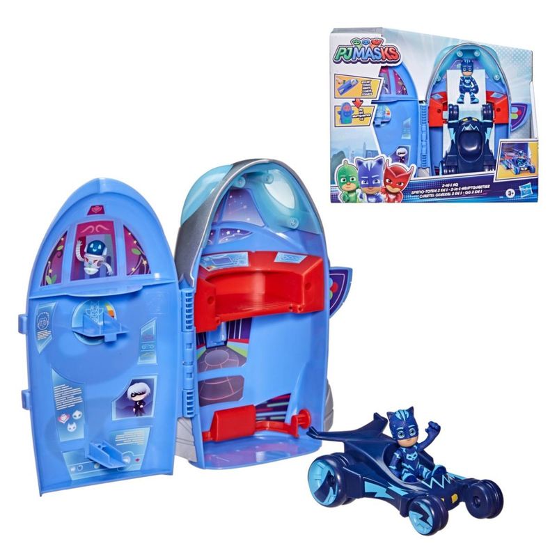 PJ MASKS - Pj Masks Cuartel General 2 En 1