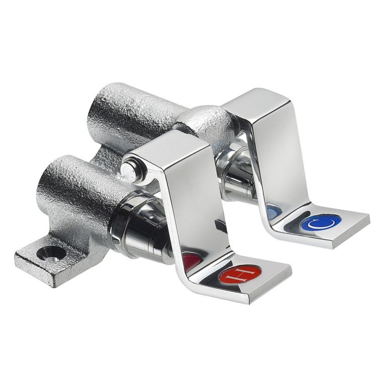 Llave Accion Pedal para Lavamanos Industrial