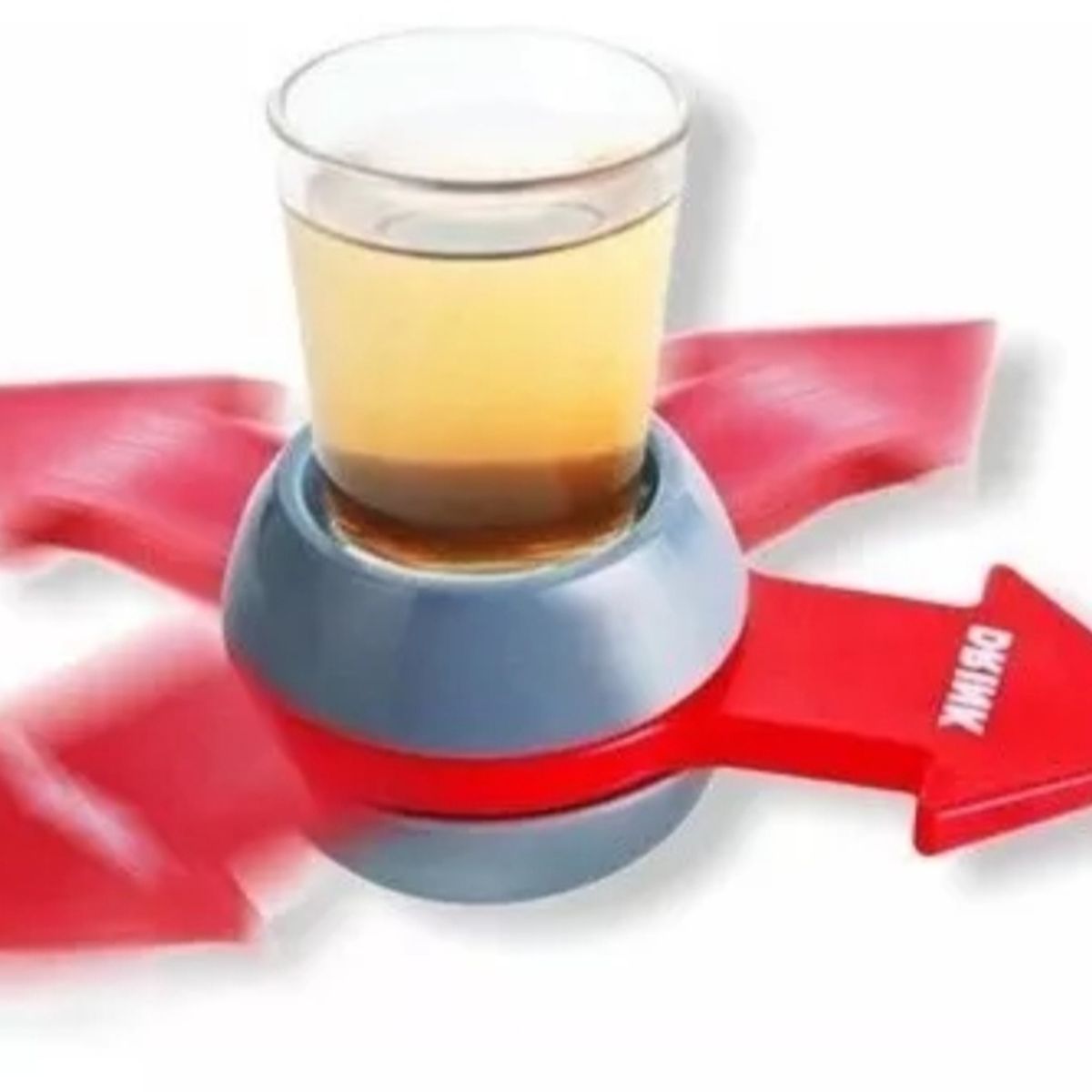 GENERICO - Juego De Ruleta Shot Flecha Giratoria Con Vaso Fiestas