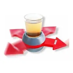 GENERICO - Juego De Ruleta Shot Flecha Giratoria Con Vaso Fiestas