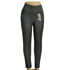AGW - Calzas Mujer Tipo Jeggins Con Forro Polar