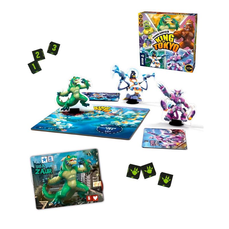 ANSALDO - Juego De Mesa King Of Tokyo 2Da Edicion
