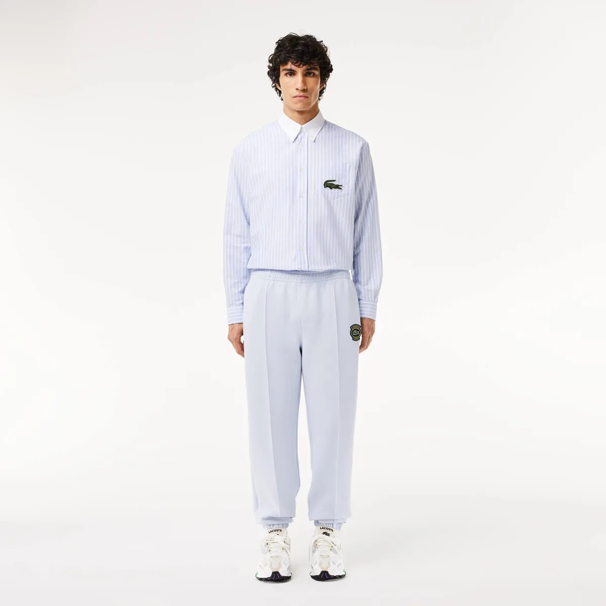 LACOSTE - Buzo Lacoste XH7441 Hombre Gris LACOSTE