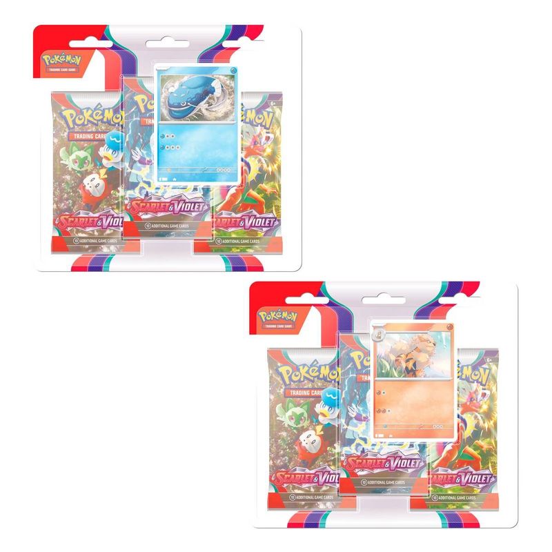 POKEMON - Pokemon Scarlet & Violet Pack Blister Inglés
