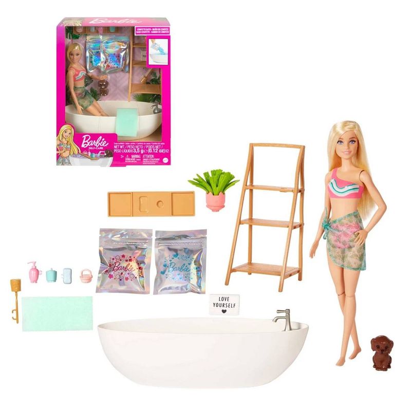 BARBIE - Barbie Set De Juego Baño De Burbujas