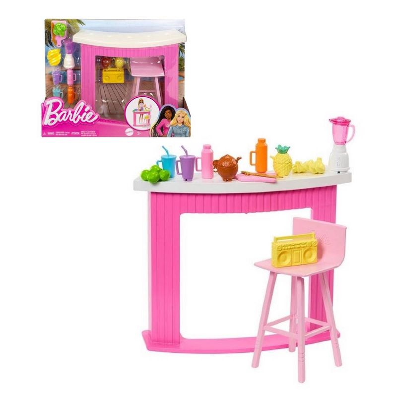 BARBIE - Barbie Piezas De Narracion - Mesa De Coctel