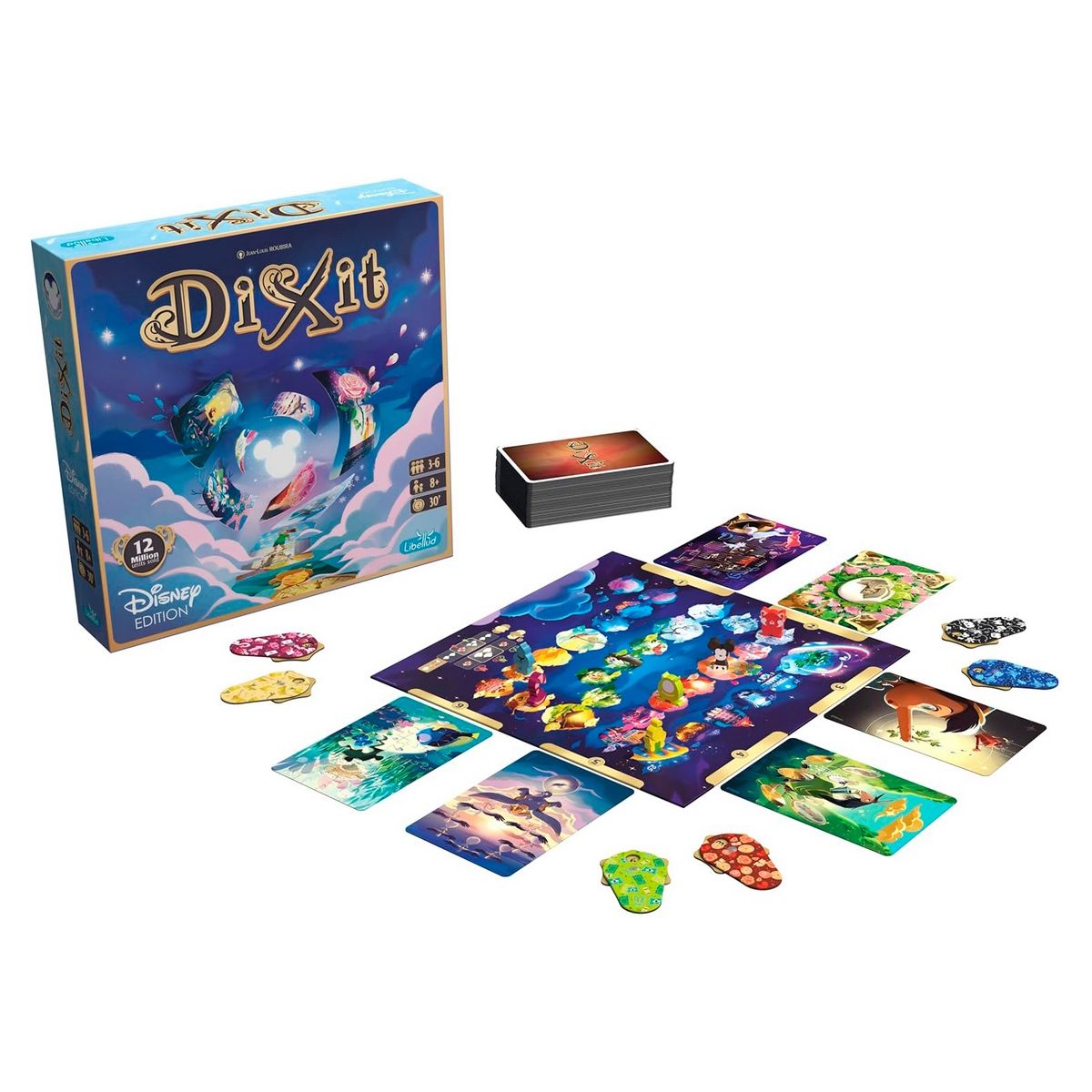 DIXIT - Juego de mesa DIXIT Disney edición ilustraciones mágicas