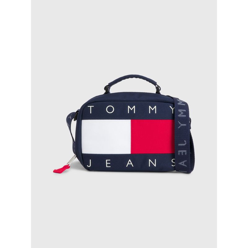 TOMMY HILFIGER - Bolso Crossover Con Parche Multicolor Tommy Hilfiger