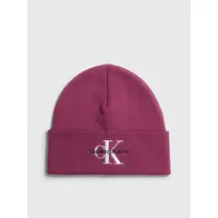 CALVIN KLEIN - Gorro Monologo Beanie Morado