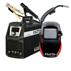 KRATTO - #3: Soldadora FLUX MIG-120 4 EN 1[20-120A] + Mascara
