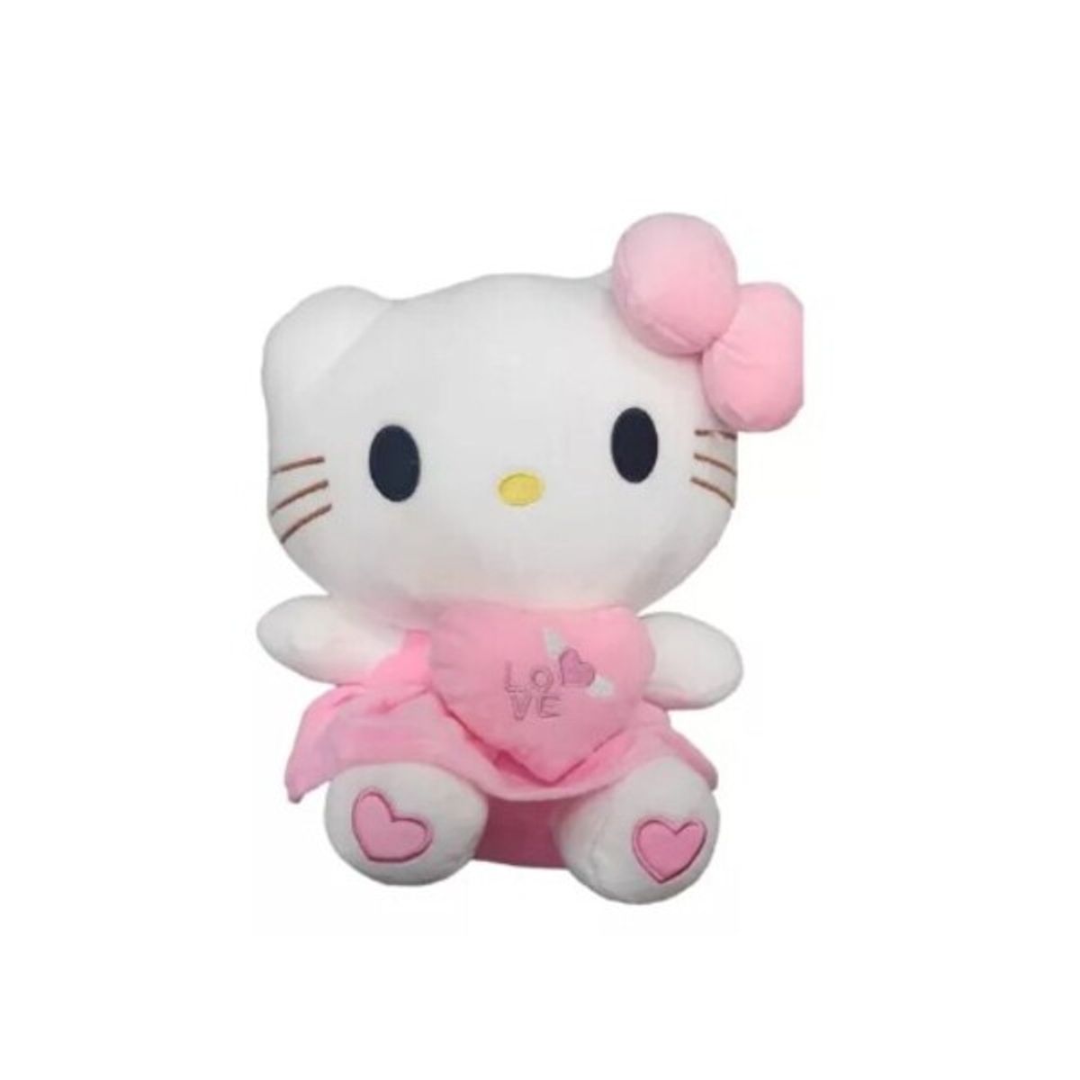 GENERICO - Peluche Hello Kitty Kawaii 35 Cm Terciopelo Suave De Felpa