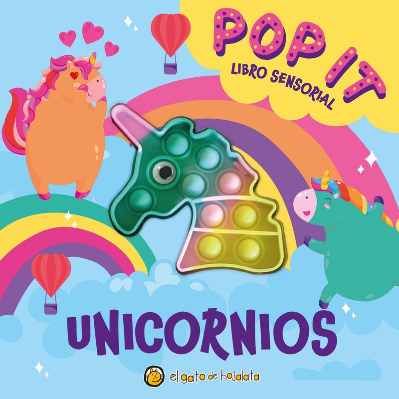 EDITORIAL GUADAL - LIBRO Pop It Libro Sensorial - Unicornios