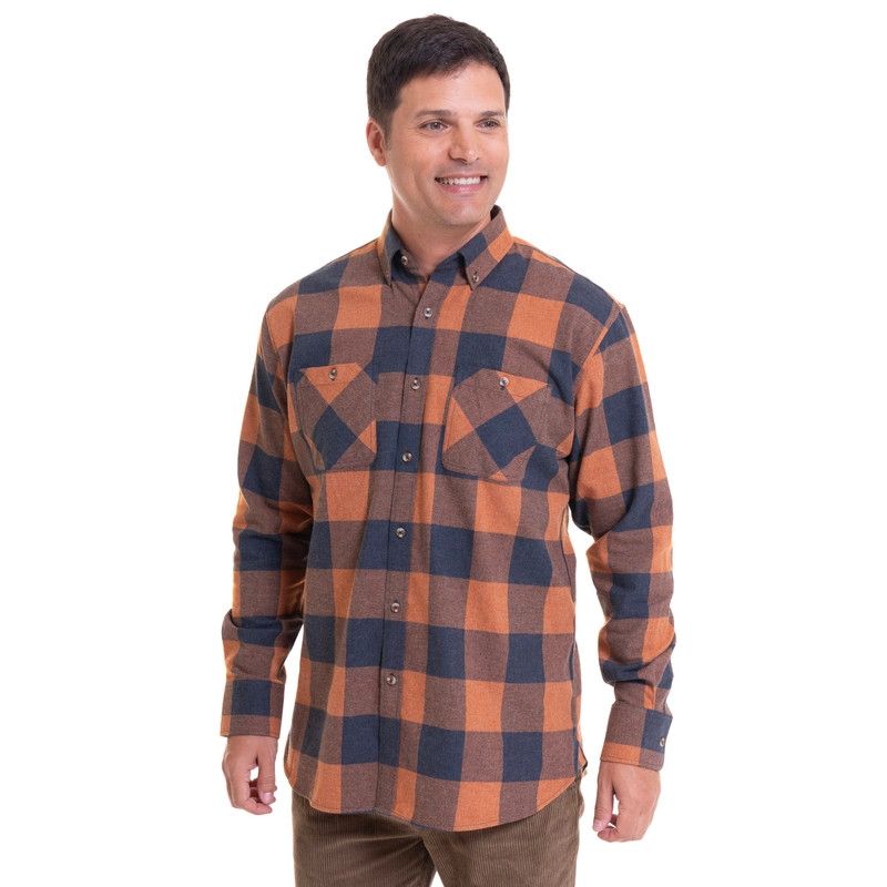 KOTTING - Camisa Villela Fantasía Naranja KOTTING