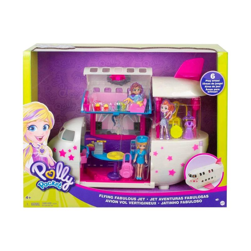 POLLY POCKET - Polly Pocket Mega Jet De Viaje