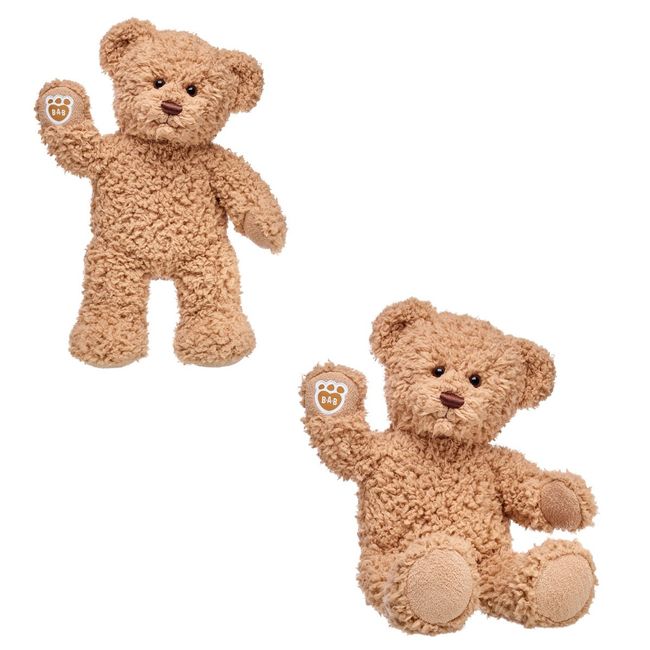 BUILD A BEAR - Peluche Build a Bear clásico osito Teddy marrón