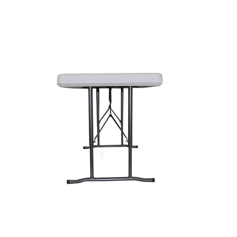 GENERICO - Banca Plegable 183x28x42 cm Blanca Avymaq Máx 300 Kg