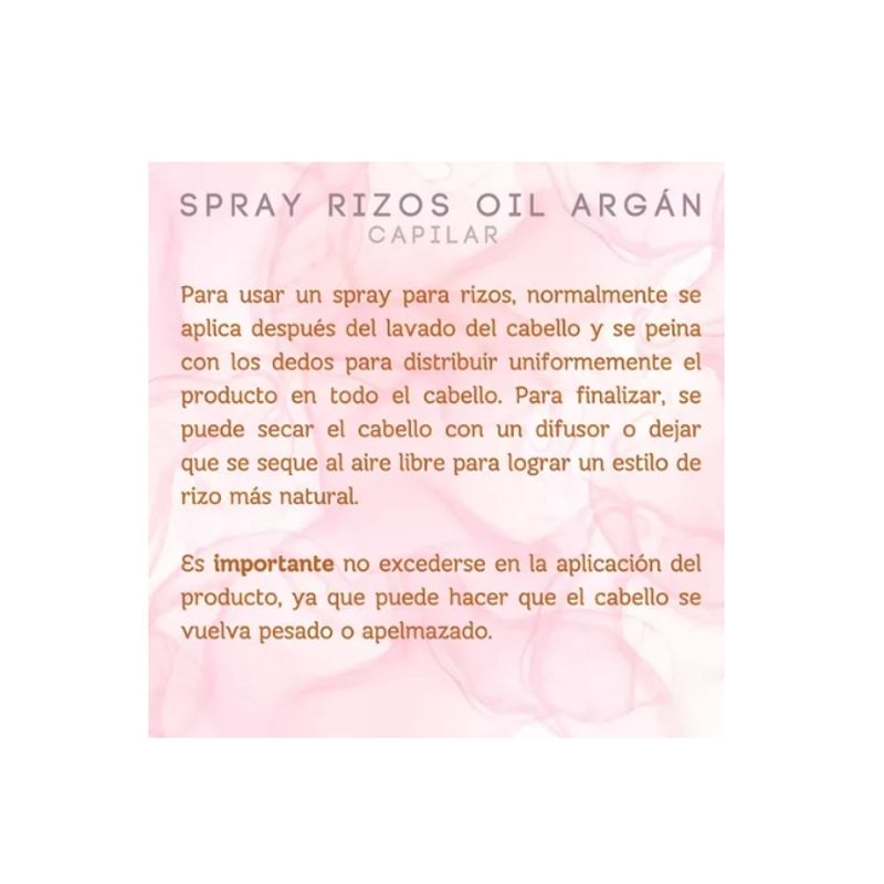 FLAMENCO - Spray Oíl Argán Rizos Definidos Hidrata Anti-frizz