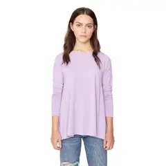 JACINTA TIENDA - Polera Bianca campana III lila