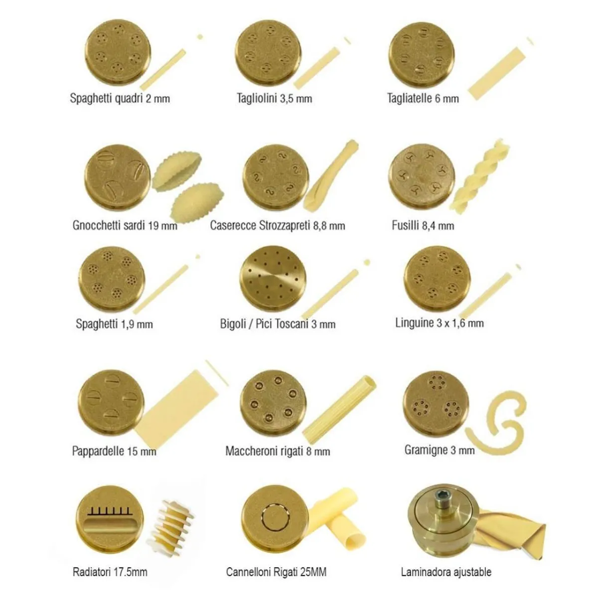 IMAHE - MOLDE CASARECCE STROZZAPRETI DE 19 MM IMAHE