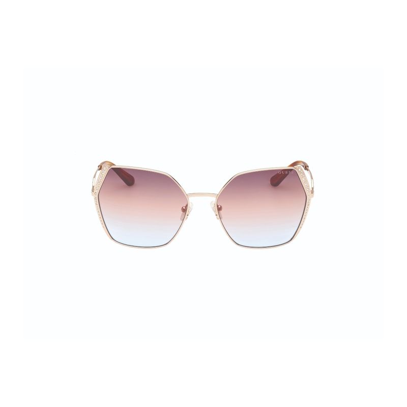 GUESS - Lentes de Sol Dorado Degradé Guess