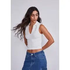 SIOUX - Peto Mujer Negro Elasticado