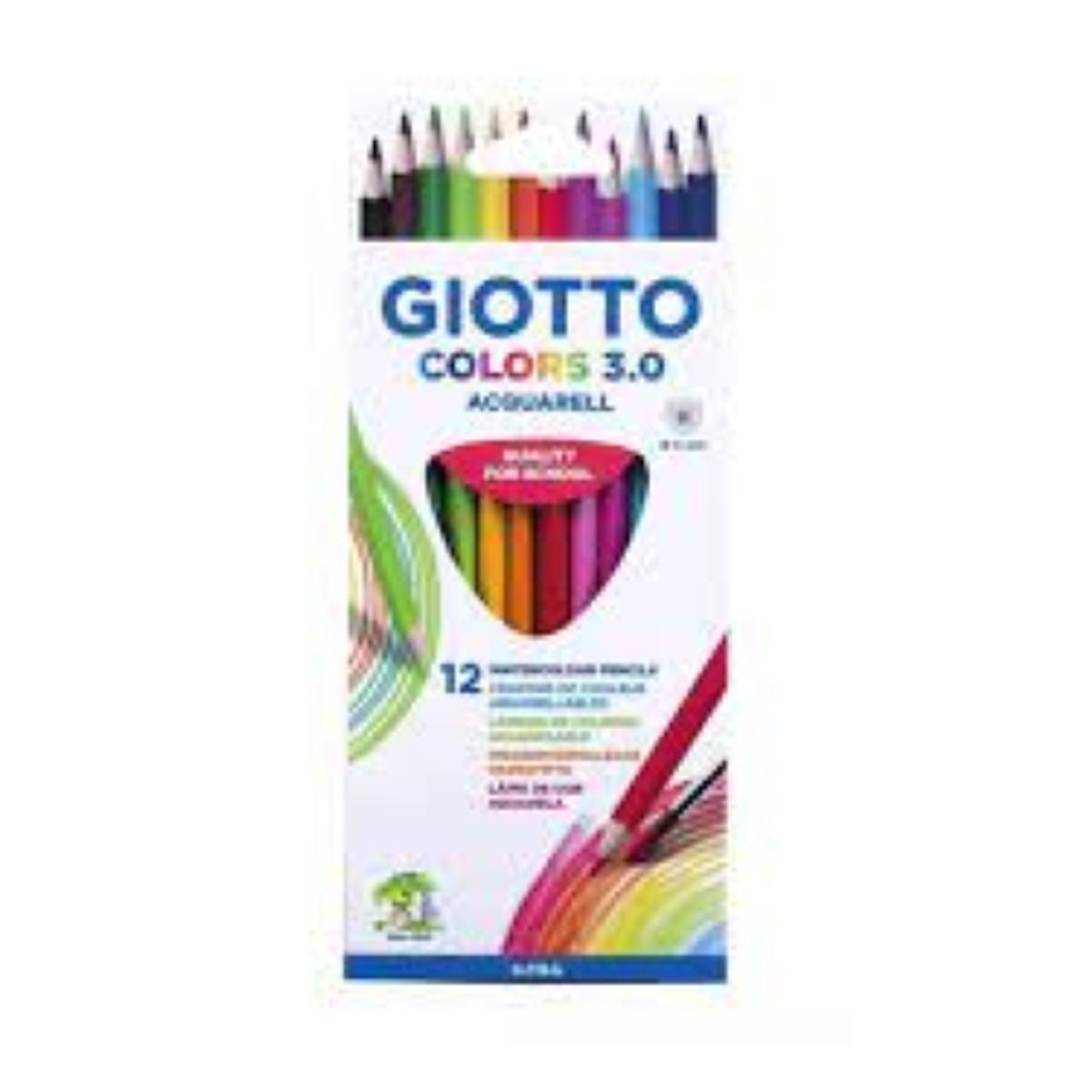 GIOTTO - Lápices acuarelables 3.0 Giotto Colors