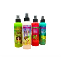 FLAMENCO - Pack 4 Keratina/biotina/rizosdefinidos/protectort Capila