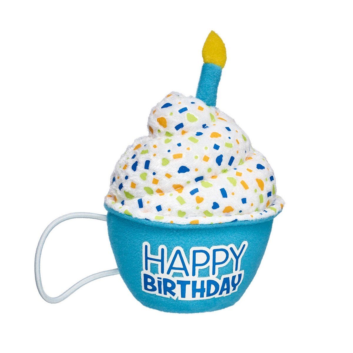 BUILD A BEAR - Cupcake de felpa azul Build a Bear cumpleaños