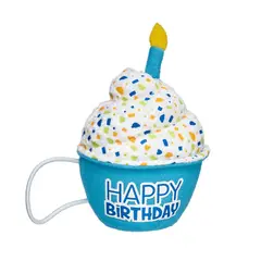 BUILD A BEAR - Cupcake de felpa azul cumpleaños