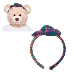 BUILD A BEAR - Cintillo Escoces Con Nudo Build-A-Bear
