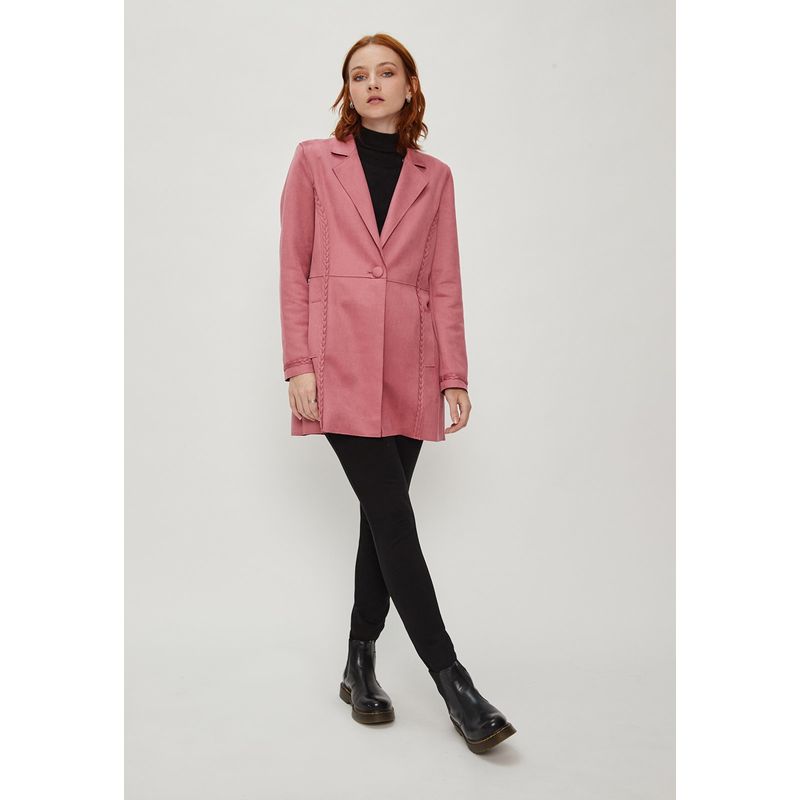 IO - Blazer Rosado Mujer Io