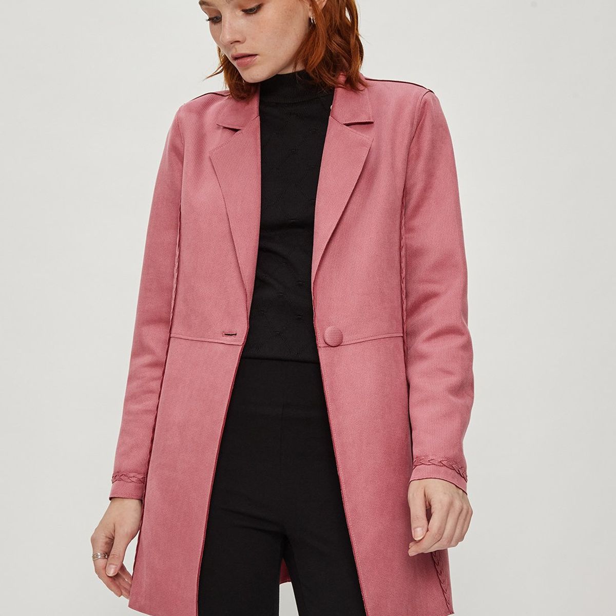 IO - Blazer Rosado Mujer Io