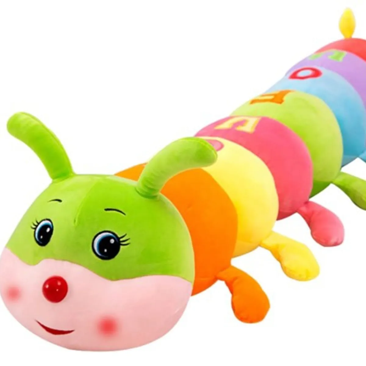 GENERICO - Oruga de Peluche De 55 cm