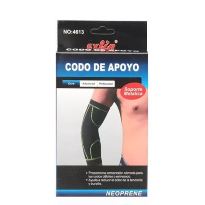 GENERICO - Pack 2 Codera Elástica Material Enoprene Soporte Metalica