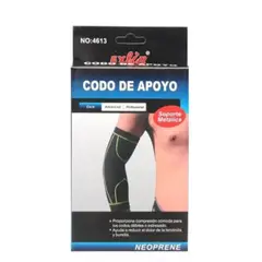 GENERICO - Pack 2 Codera Elástica Material Enoprene Soporte Metalica