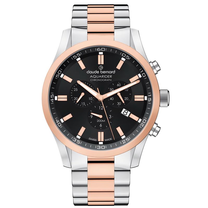 CLAUDE BERNARD - Reloj Claude Bernard Cronografo Acero Hombre